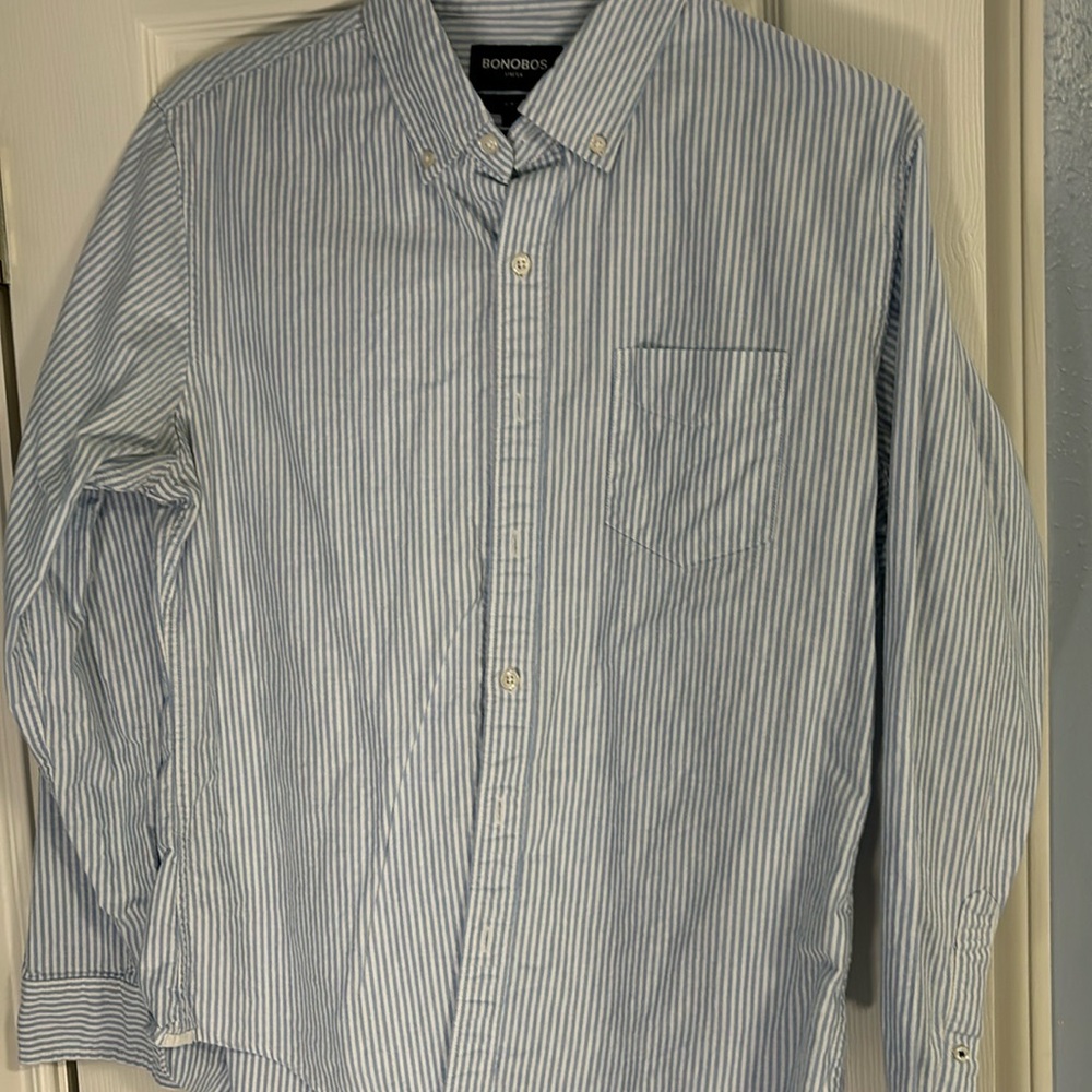 Large Bonobos Slim Fit Stretch Oxford shirt